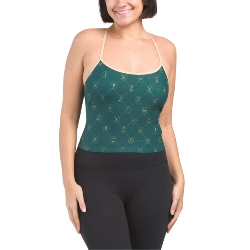 Weworewhat Tennis Sport Cami Green
